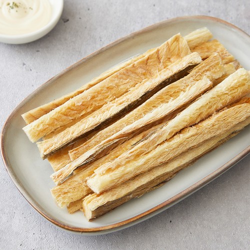 용대리에서 건조한 황태포 (75G/1미)
