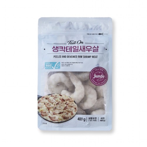 ASC 생칵테일 새우살 (점보) (400G)