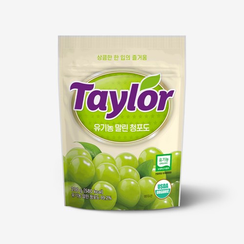 테일러 유기농 말린청포도 (200G)