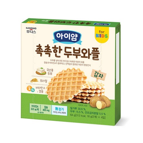 아이얌 촉촉한 두부와플 감자 (64G)