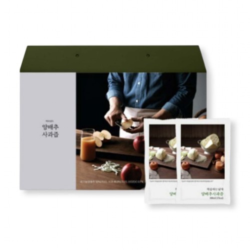 착즙하는남자 양배추사과즙 (100ML*21입)