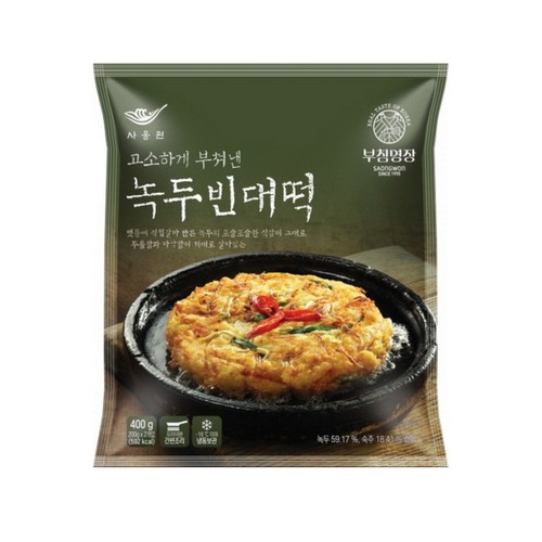 부침명장 녹두빈대떡 (400G)