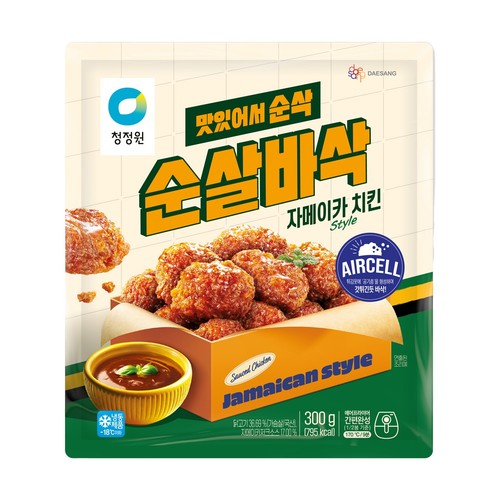 청정원 순살바삭 자메이카치킨 (300G)