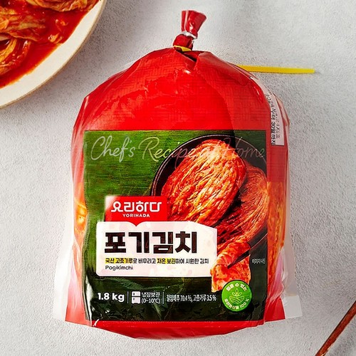 요리하다 포기김치 (1.8KG)