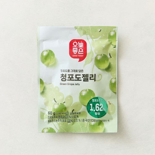 오늘좋은 오늘좋은 청포도젤리 (60G)