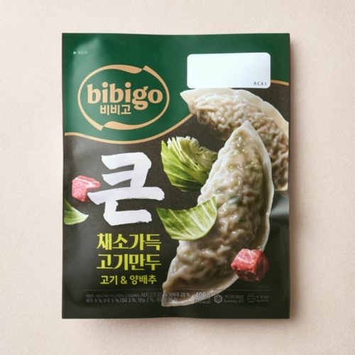 비비고 큰채소가득만두 고기양배추 (400G)