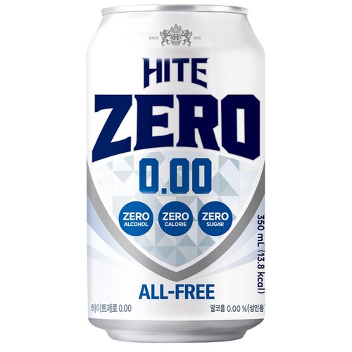 하이트 제로 무알콜 (350ML)