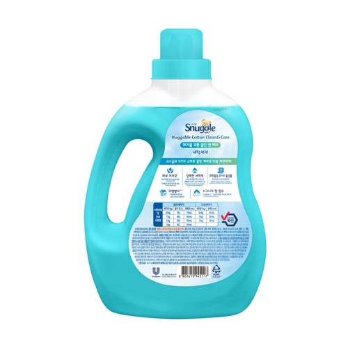 스너글 액체세제 허거블 코튼 (2.7L)