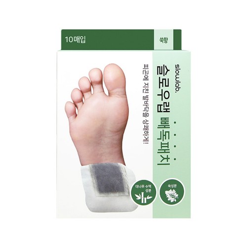 슬로우랩 빼독패치 쑥향 (10매)
