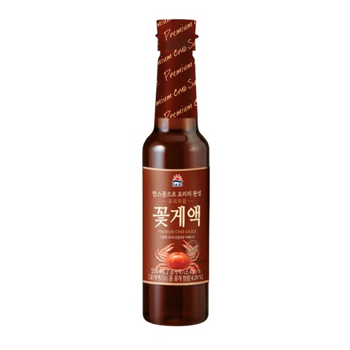 사조 프리미엄 꽃게액 (550ML)