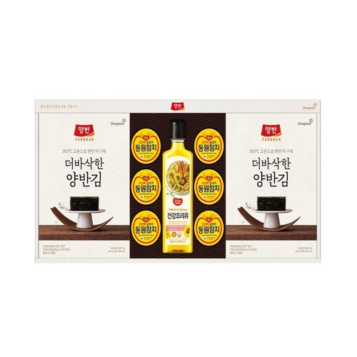 [추석 선물세트 사전예약] 동원 양반김 M30호 (SET)