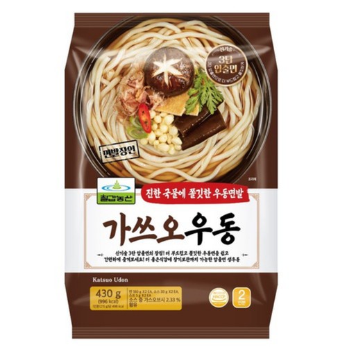 칠갑농산 가쓰오 우동 (430G)