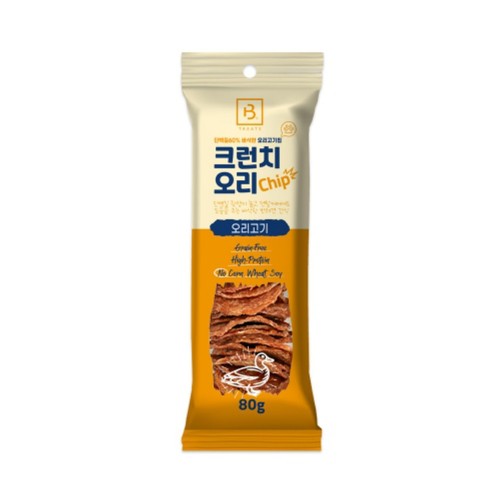 브리더랩 크런치 오리칩 (80G)