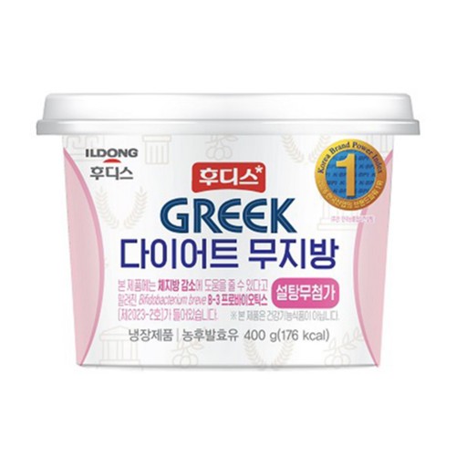 후디스 그릭요거트 다이어트 무지방 (400G)