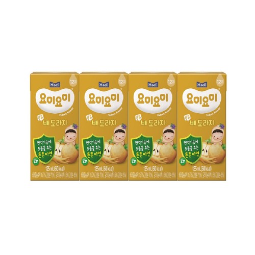 매일 요미요미 튼튼주스 배도라지 (125ML*4입)