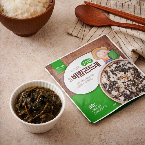 고소한 뚝딱비빔곤드레 (80G)