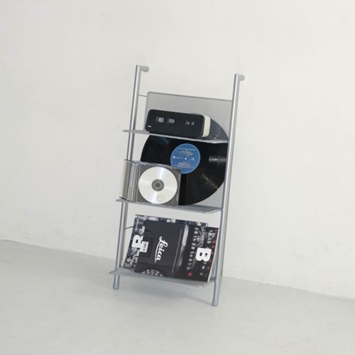 바나코 CD 매거진 무광 스틸 선반 랙 (3단)