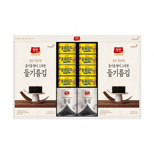 [추석 선물세트 사전예약] 동원 양반김 M40호 (SET)