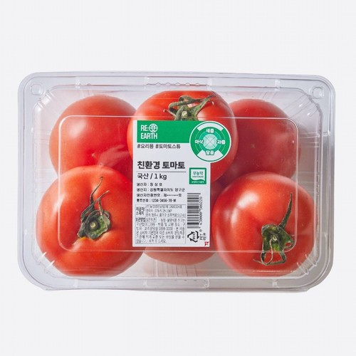 친환경 토마토 (1KG/팩)