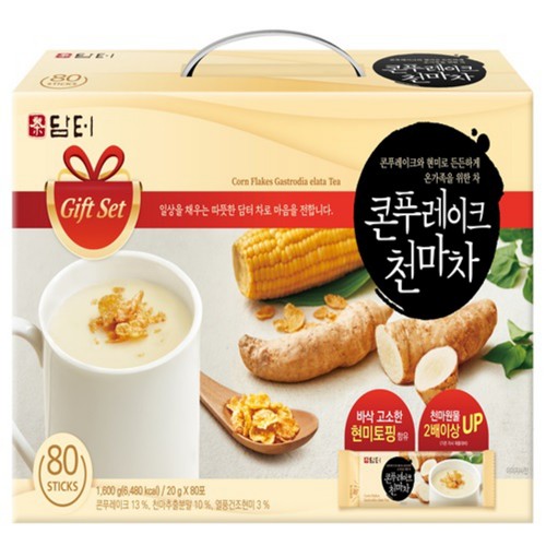 [추석 선물세트 사전예약] 담터 콘푸레이크 천마차 (20G*80입)