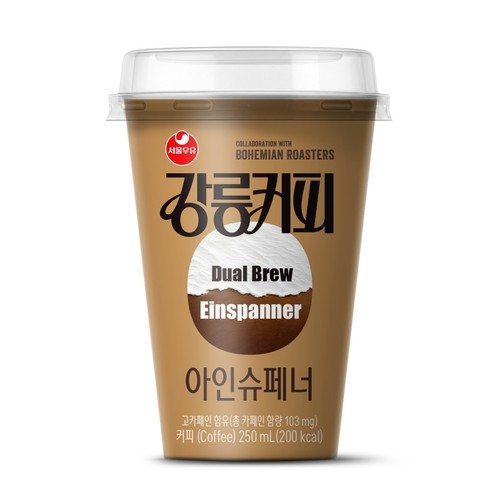 서울우유 강릉커피 아인슈페너 (250ML)