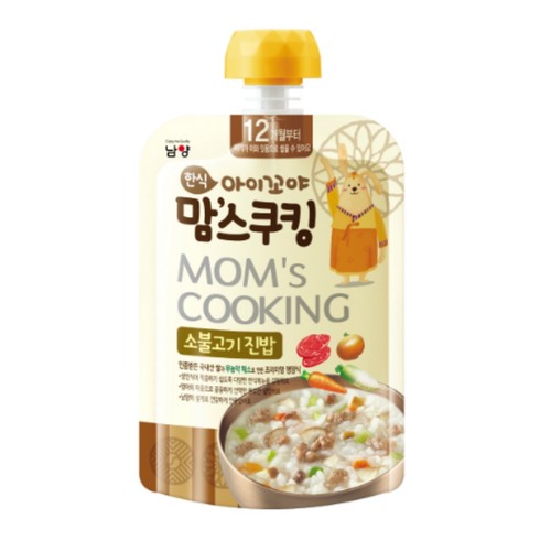  남양 맘스쿠킹 소불고기 진밥 (12개월) (100G)