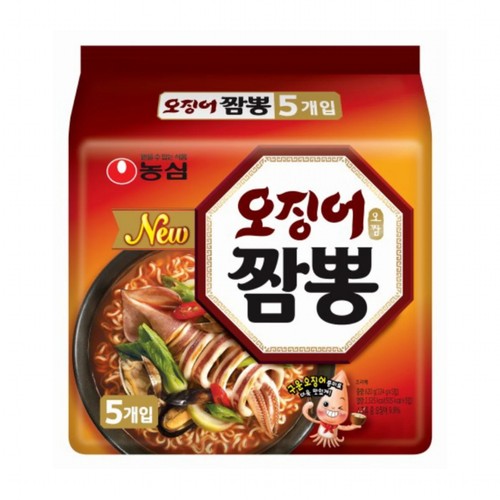 농심 오징어짬뽕 (124G*5)