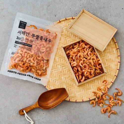 청정곳간 서해안 두절꽃새우 (90G)
