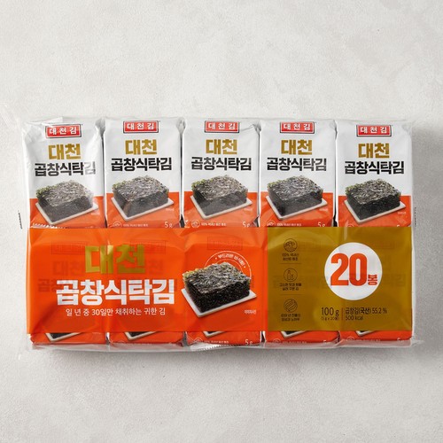대천 곱창식탁김 (5G*20봉)
