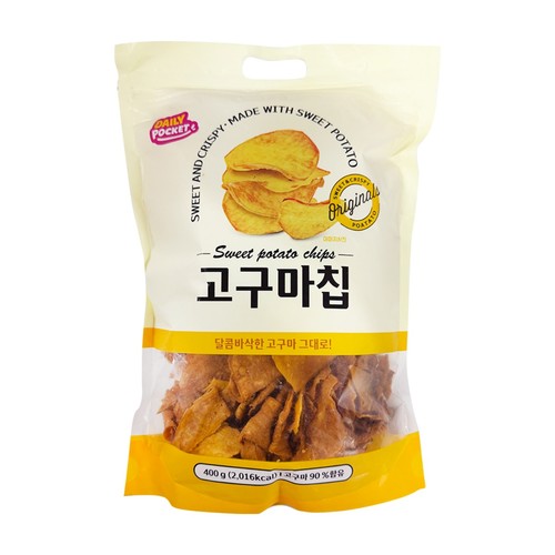 데일리포켓 고구마칩 (400G)