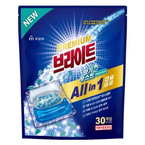 무궁화 브라이트 캡슐세제 향기부스트 (30개)