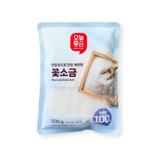 오늘좋은 꽃소금 (500G)