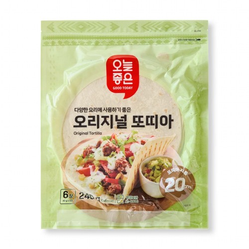 오늘좋은 오리지널 또띠아 (240G)