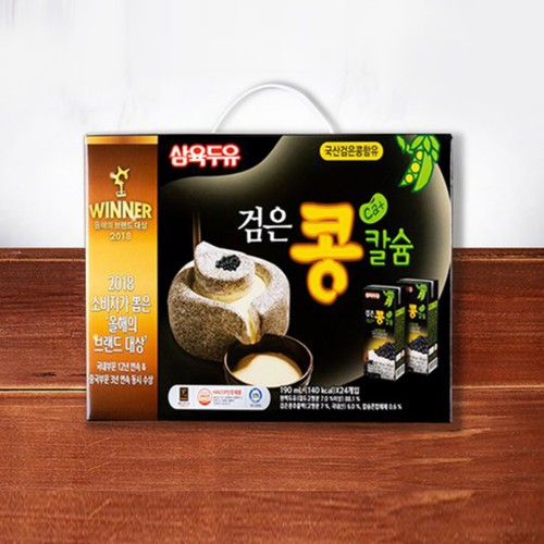 삼육 검은콩 칼슘두유 (190ML*24입)