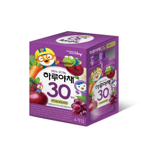 하루야채 유기농 포도비트 (110ML*4입)