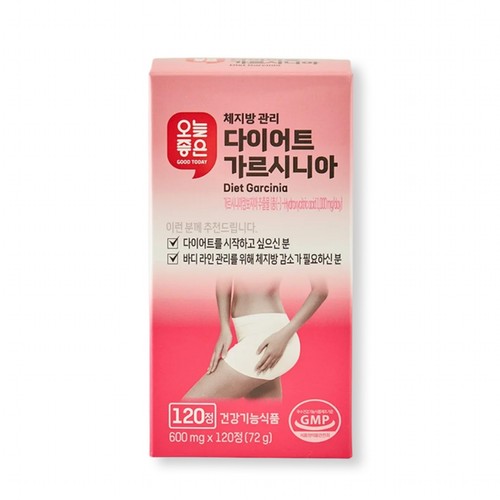 오늘좋은 다이어트 가르시니아 (600MG * 120정)