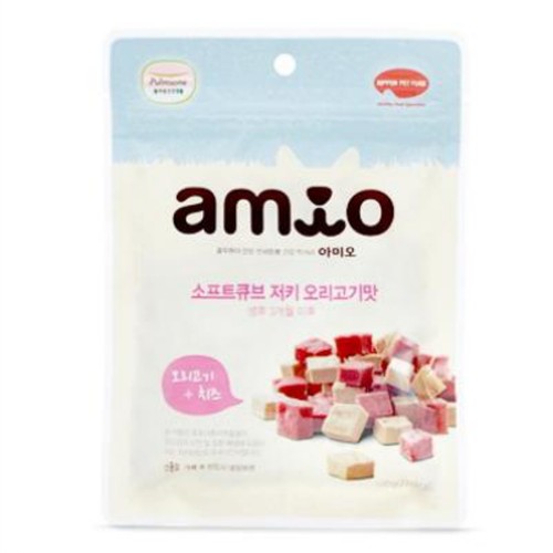 풀무원 아미오 소프트큐브저키 (오리고기맛) (100G)