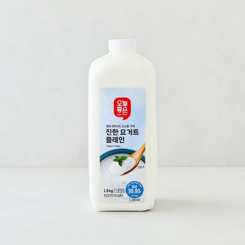 오늘좋은 진한 요거트 플레인 (1.8KG)