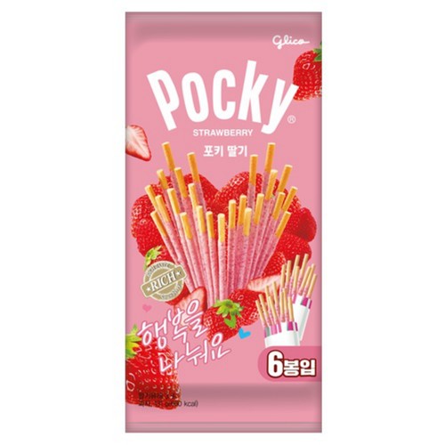 해태 포키 패밀리팩 딸기 (131G)