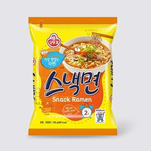 오뚜기 스낵면 (108G*5)