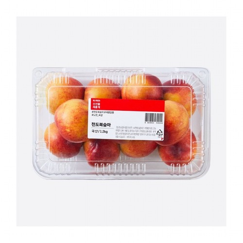 천도복숭아 (1.2KG/팩)