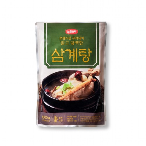 맑고담백한 삼계탕 (1000G)