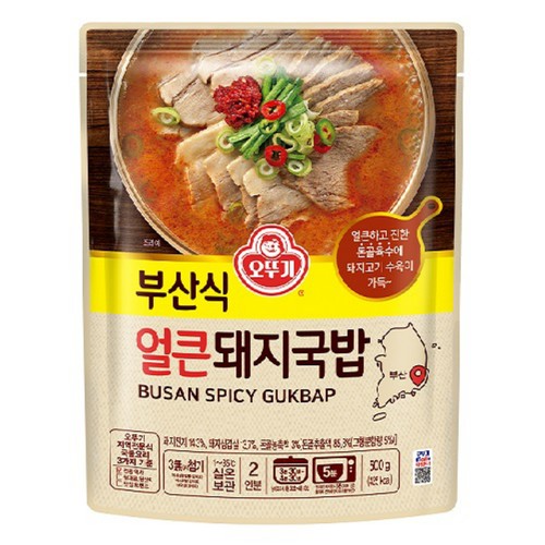 오뚜기 부산식 얼큰돼지국밥 (500G)