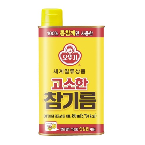 오뚜기 고소한 참기름 (450ML)