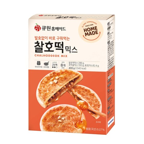 큐원 찰호떡믹스 (400G)