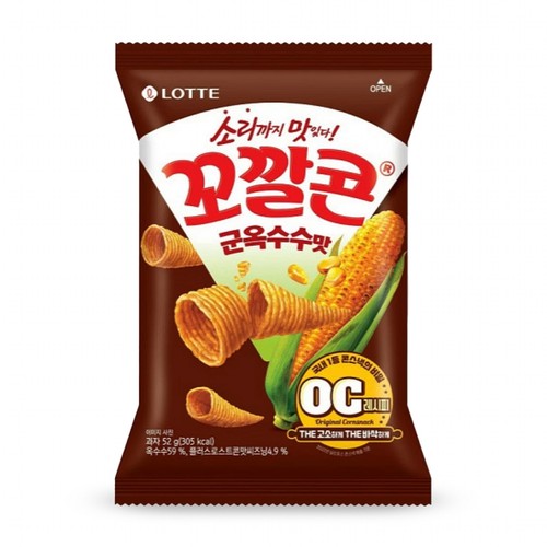 롯데 꼬깔콘 군옥수수맛 (52G)