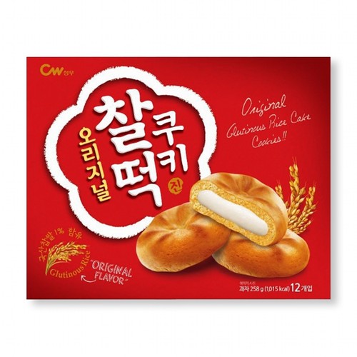  청우 찰떡쿠키 오리지널 (21.5G*12입)