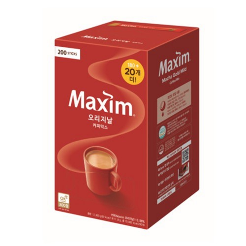 맥심 오리지날 커피믹스 (12G*180입)