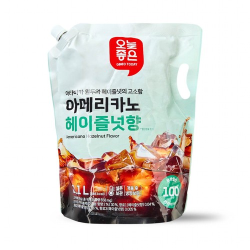 오늘좋은 아메리카노 헤이즐넛 (2.1L)