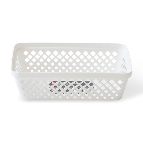 오늘좋은 스퀘어 바스켓 (S, 화이트) (23.5*15.5*6.6CM)